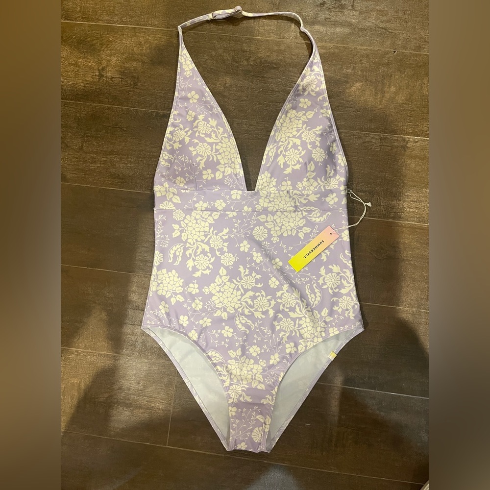 Summersalt Floral one piece swimsuit